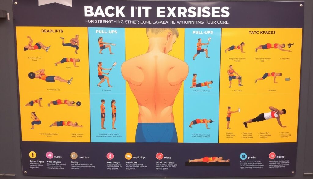 back exercises chart